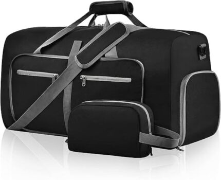 Premium Gym Duffel Bag – Water-Resistant, Lightweight Sports Bag with Shoe Compartment & Multiple Pockets for Men & Women